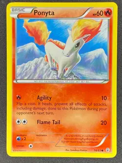 Pokemon Ponyta 14/83 GEN Generations LP/NM - Image 1