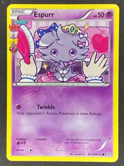 Pokemon Espurr RC14/RC32 GEN Generations Radiant Collection LP/NM - Image 1