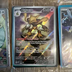 3x Pokemon SEALED ETB Promo Lot - Eevee, Alakazam, N’s Zekrom - Near Mint - Image 3