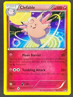 Pokemon Clefable 82/122 BKP BREAKpoint LP/NM - Image 1
