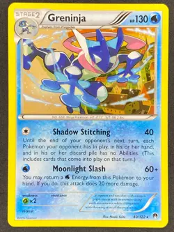 Pokemon Greninja 40/122 BKP BREAKpoint LP/NM - Image 1