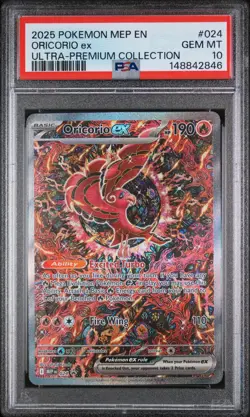 Oricorio EX 024 Mega Charizard X Ultra-premium Collection Pokemon PSA 10 - Image 1
