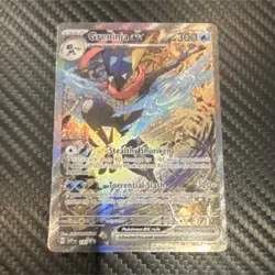 Pokemon Greninja EX Full Art Promo Holo 300 HP SVP 032 Scarlet & Violet - Image 1