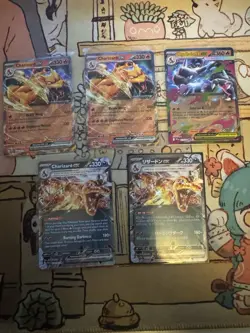 Pokemon TCG Scarlet Violet Series Charizard Ex Lot Of 5 - Image 1