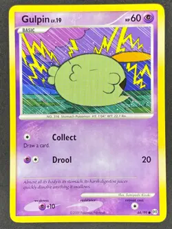 Pokemon Gulpin 66/99 AR Arceus LP/NM - Image 1