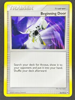 Pokemon Beginning Door 82/99 AR Arceus NM - Image 1