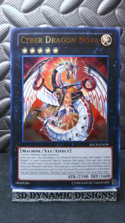 | Yugioh Cyber Dragon Nova SDCR-EN038 Ultra Structure Deck Cyber Dragon NM 🔥 | - Image 1