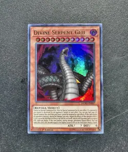 *** DIVINE SERPENT GEH *** ULTRA RARE MINT/NM DUPO-EN047 YUGIOH! - Image 1