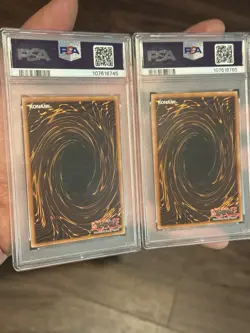 Yu-Gi-Oh! 1st Ed MFC-053 XZ-Tank Cannon PSA 9 & MFC-054 YZ-Tank Dragon PSA 8 - Image 4