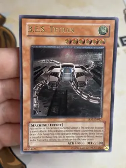 B.E.S Tetran EEN-EN017 Ultimate Rare Unlimited YuGiOh! NM EURO - Image 2