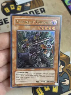 Darknight Parshath PTDN-EN082 Ultimate Rare Unlimited YuGiOh! LP EURO - Image 2
