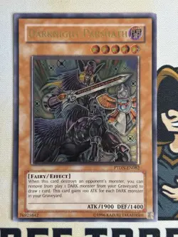 Darknight Parshath PTDN-EN082 Ultimate Rare Unlimited YuGiOh! LP EURO - Image 3