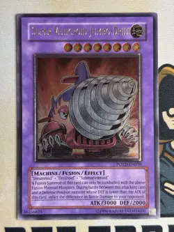 Super Vehicroid Jumbo Drill POTD-EN036 Ultimate Rare YuGiOh! VLP EURO - Image 3