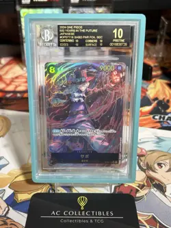 BGS Black Label 10 Sabo OP07-118 SEC ALT ART One Piece Card Japanese - Image 1