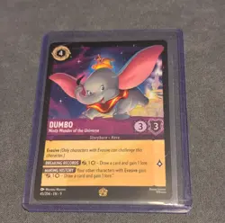 Disney Lorcana Dumbo-Ninth Wonder of the Universe 45/204 Character Regular - Image 1