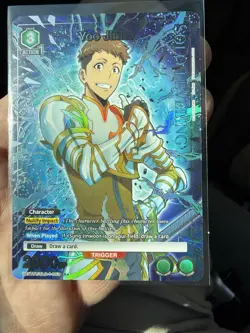 Union Arena UE17BT: SOLO LEVELING Yoo Jinho UE17BT/SLG-1-053 Rare 1-Star R* NM - Image 1