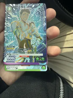 Union Arena UE17BT: SOLO LEVELING Yoo Jinho UE17BT/SLG-1-053 Rare 1-Star R* NM - Image 2