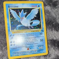 Pokemon Articuno Base Set 2/62 Holo & Regular Cards Lot - 2 Vintage 1999 - Image 1