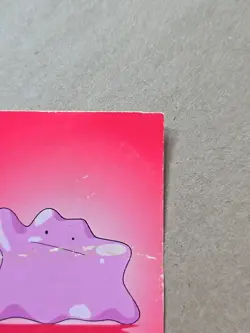 Ditto Pokemon 1999 Game Freak Creatures 1999 Sticker Pokemon Card #132 Rare - Image 3