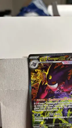 Pokemon Mega Gengar EX Full Art Holo Card 284/217 ASC HP 350 ATK 230 284/217 - Image 4