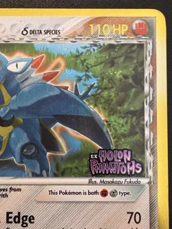 Armaldo 1/110 Holon Phantoms Delta Species Pokemon Card Reverse Holo Near Mint - Image 4