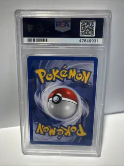 Pokemon TCG Bulbasaur Chinese Base Set 1st Edition Card #44 PSA 9 Mint - Image 2