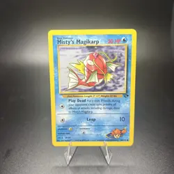 Misty’s Magikarp 88/132 Unlimited Gym Challenge Pokemon Card WOTC Vintage - NM - Image 1