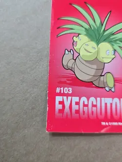 Exeggutor Pokemon 1999 Game Freak Creatures 1999 Sticker Pokemon Card #103 Rare - Image 5