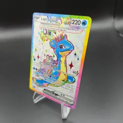Lapras EX 158/142 Pokemon Card - Sv07: Stellar Crown - NM - Image 2