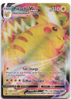 SWSH: Sword & Shield Promo Cards #SWSH286 Pikachu VMAX - Image 1