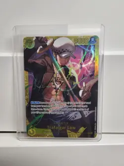 One Piece CCG Trafalgar Law Royal Blood Foil Card OP10-119 NM/M Sec Rare - Image 1