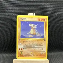 Pokemon TCG Cubone Jungle Card 50/64 Regular Common 1st Edition - Image 1