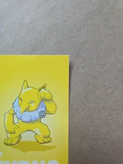 Hypno Pokemon 1999 Game Freak Creatures 1999 Sticker Pokemon Card #97 Rare - Image 3