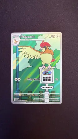 Pokemon TCG Pidgeotto 208/197SV03: Obsidian Flames Holo Illustration Rare Card - Image 1
