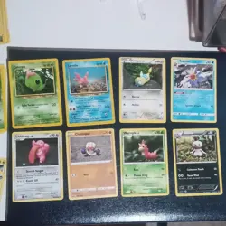 Yuka morii lot of 6 cards pokemon card lot Lickitung Corsola Starmie and more - Image 1