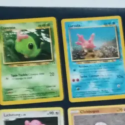 Yuka morii lot of 6 cards pokemon card lot Lickitung Corsola Starmie and more - Image 2