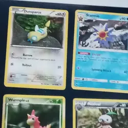 Yuka morii lot of 6 cards pokemon card lot Lickitung Corsola Starmie and more - Image 4