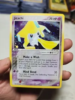 Pokemon TCG Jirachi Holo Rare Card 8/101 EX Hidden Legends - Image 1