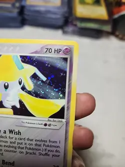 Pokemon TCG Jirachi Holo Rare Card 8/101 EX Hidden Legends - Image 3