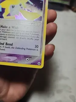 Pokemon TCG Jirachi Holo Rare Card 8/101 EX Hidden Legends - Image 5