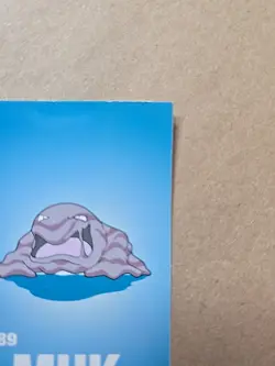 Muk Pokemon 1999 Game Freak Creatures 1999 Sticker Pokemon Card #89 Rare - Image 3