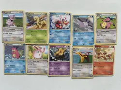 Pokemon TCG HeartGold & SoulSilver Set 2010 Regular Non-Holo Lot X21 Cards - Image 2