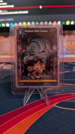Shadow Milk Cookie P-063 CookieRun Braverse TCG Promo Card ENGLISH - Image 1