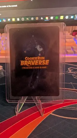 Shadow Milk Cookie P-063 CookieRun Braverse TCG Promo Card ENGLISH - Image 2