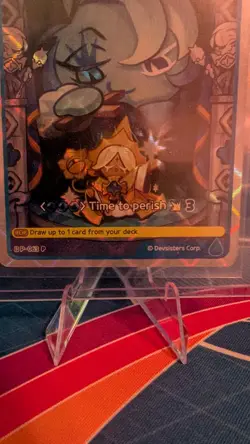 Shadow Milk Cookie P-063 CookieRun Braverse TCG Promo Card ENGLISH - Image 3