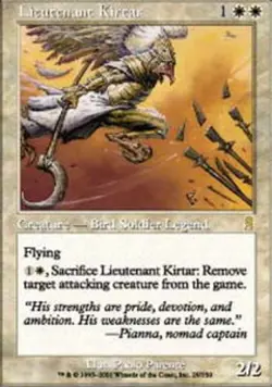 [1x] Lieutenant Kirtar - Foil Near Mint, English Odyssey MTG Magic - Image 1