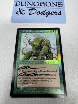 Silvos, Rogue Elemental - Onslaught FOIL - Magic the Gathering MTG - Signed - Image 1