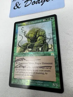 Silvos, Rogue Elemental - Onslaught FOIL - Magic the Gathering MTG - Signed - Image 3