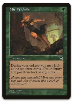 Mirri's Guile #236 (LP) Tempest TMP Magic MTG - Image 1