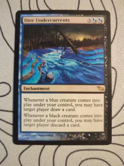 Dire Undercurrents - Shadowmoor 159 - NM Magic the Gathering (MTG) - Image 1